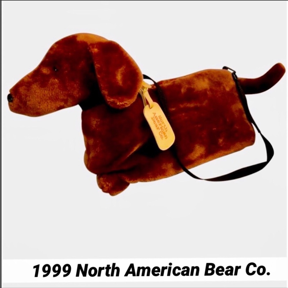 1999 DACHSHUND CARRYON W/WHEELS LUGGAGE BAG